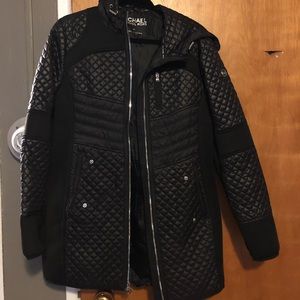 Black Michael Kors coat Medium